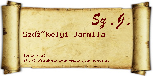 Székelyi Jarmila névjegykártya